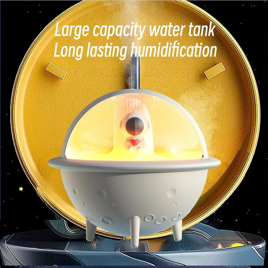 Astronaut Humidifier For Bedroom With LED Light For Home