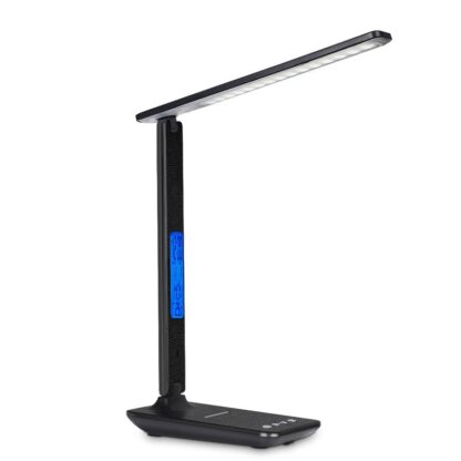 Folding alarm clock, time display, learning, reading, business, office, adjustable light, eye protection desk lamp - Image 6