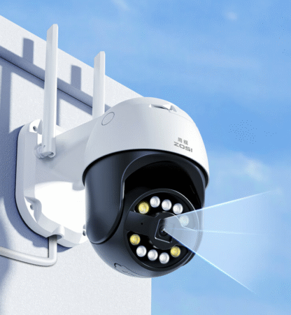 Outdoor panoramic 4K high-definition camera monitoring home network security outdoor waterproof monitor 360 night vision - Image 3