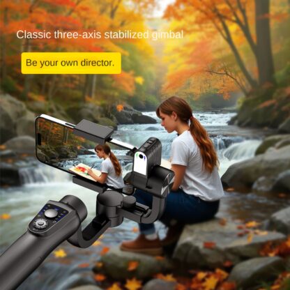 S5B classic handheld gimbal intelligent orthogonal three-axis anti shake phone stabilizer phone gimbal - Image 6