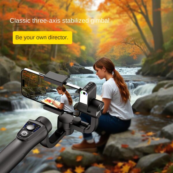 S5B classic handheld gimbal intelligent orthogonal three-axis anti shake phone stabilizer phone gimbal