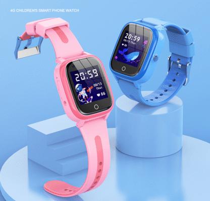 Smart children's phone positioning watch with video 4G full network waterproof strap GPS - Image 4