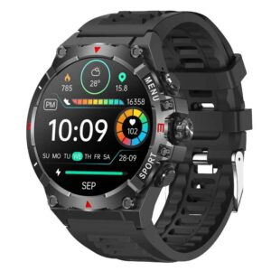 TG02 Outdoor Smart Watch GPS Positioning Altitude Pressure Compass Heart Rate Bluetooth Call Sports Watch