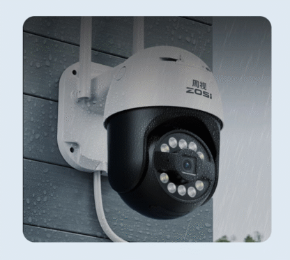 Outdoor panoramic 4K high-definition camera monitoring home network security outdoor waterproof monitor 360 night vision - Image 2