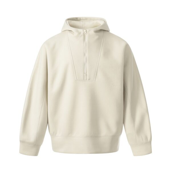 Loose Hoodie Simple Design  Sweatshirt with Hood Spring Hooded Jacket