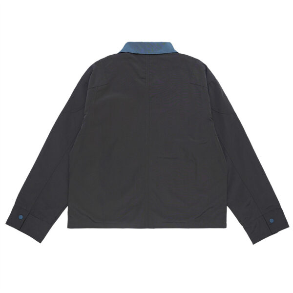 Letter printed workwear jacket