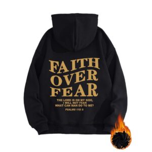 FAITH OVER FEAR Women's Hoodie