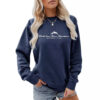 Round neck Faith Can Move Mountains printed hoodie