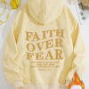 FAITH OVER FEAR Women's Hoodie