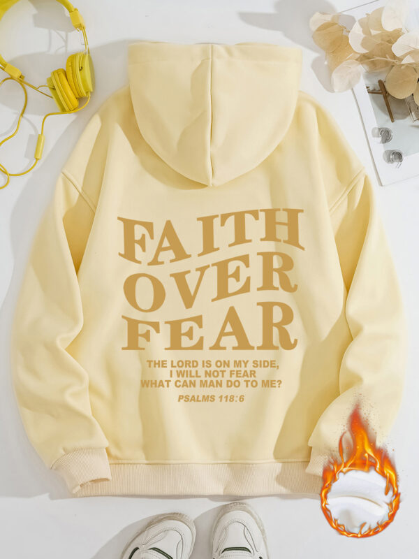 FAITH OVER FEAR Women's Hoodie