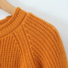 Simple soft and loose fitting pullover knitted sweater