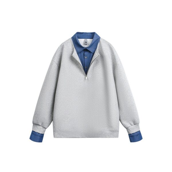 Loose Stand Collar Hoodie Men's  Spring Jacket with Original