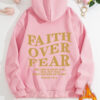 FAITH OVER FEAR Women's Hoodie