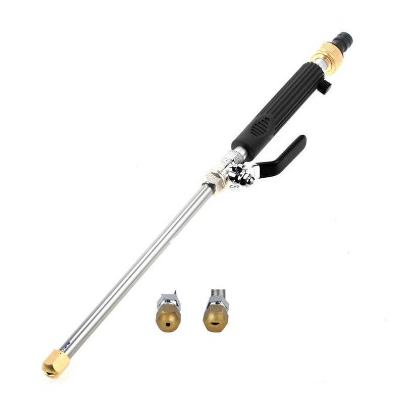 2 – in – 1 Manual High – Pressure Garden Washer Wand: Portable Hydro Power Extension - familystoreplus.com