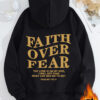 FAITH OVER FEAR Women's Hoodie