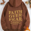 FAITH OVER FEAR Women's Hoodie