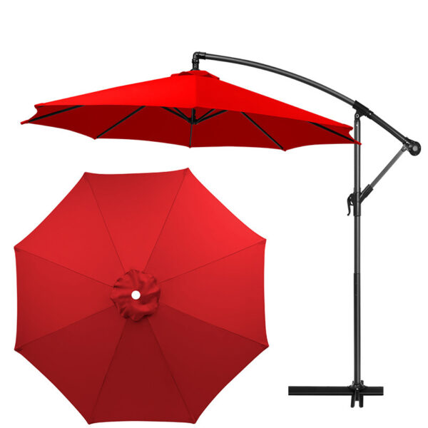 Outdoor sun umbrella advertising umbrella circular courtyard garden outdoor Roman umbrella banana umbrella