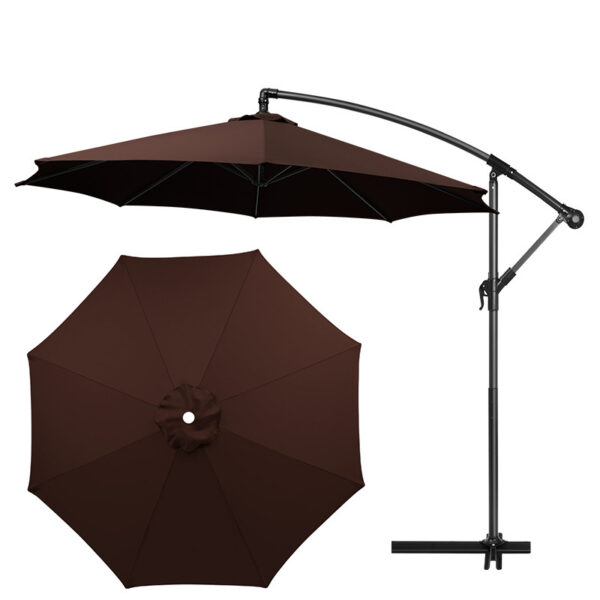 Outdoor sun umbrella advertising umbrella circular courtyard garden outdoor Roman umbrella banana umbrella