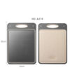 Kitchen double-sided food grade plastic cutting board 304 stainless steel cutting board cutting board