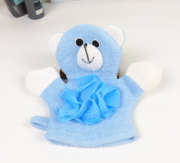 2 Pcs Cute Children Baby Shower Bathing Bath Towel 5 Colors Animals Style Shower Wash Cloth Towels