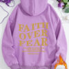 FAITH OVER FEAR Women's Hoodie