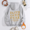 FAITH OVER FEAR Women's Hoodie