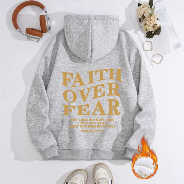 FAITH OVER FEAR Women's Hoodie