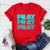 Christian Faith T-Shirt Pray on Vintage Clothes Religious