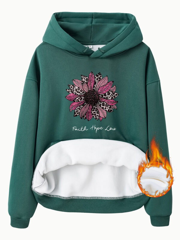 Sweatshirt with Faith tbpe low