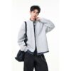 Stand-up Collar Hoodie  Youth Campus versatile Outerwear Top
