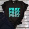 Christian Faith T-Shirt Pray on Vintage Clothes Religious