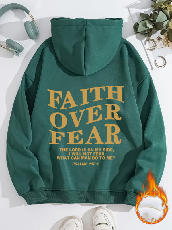 FAITH OVER FEAR Women's Hoodie